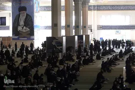 مراسم عزاداری ۱۰هزار خادم یار امام رضا(ع) در مصلی امام خمینی(ره) تهران