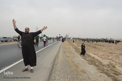 آغاز پیاده‌روی زائران اربعین حسینی از خوزستان
