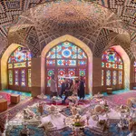 ازدواج در مسجد صورتی