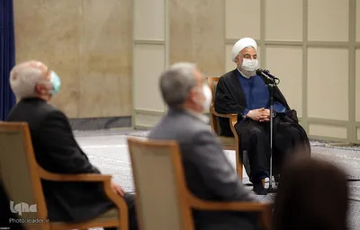 آخرین دیدار رئیس‌جمهور و هیئت دولت دوازدهم با رهبر انقلاب