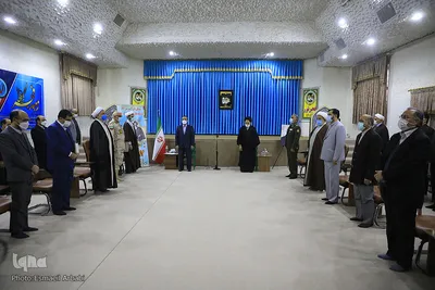دیدار مسئولان ارشد استان با نماینده ولی فقیه در خراسان‌جنوبی