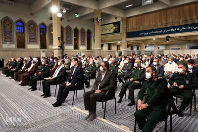 دیدار دست‌اندرکاران کنگره ملی شهدای عشایر با مقام معظم رهبری