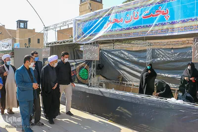 آماده سازی مواکب در بین‌الحرمین شیراز جهت مراسم اربعین