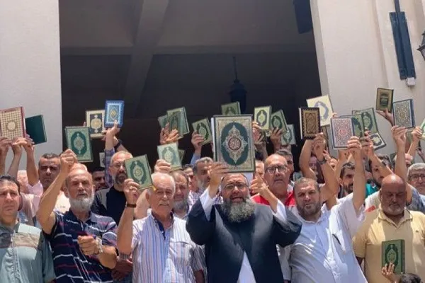 لبنانی‌ها علیه هتک حرمت قرآن تجمع کردند