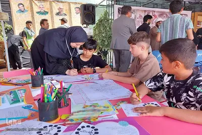 موکب «کتابخانه حسینی» در مرز تمرچین پیرانشهر‎