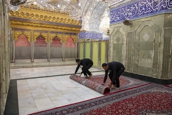 Hz. Abbas (a.s) Türbesi arefe günü için hazırlandı | Fotoğraf