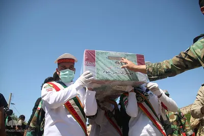 تشییع پیکر شهید «مهدی هاشمی خواه» در کلاله