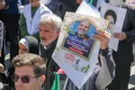حماسه‌سازی مردم چهارمحال و بختیاری در روز قدس‎