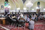 دیدارعوامل اجرایی سی و هشتمین جشنواره ملی قرآن با پدر شهید آیت‌الله آل‌هاشم‎