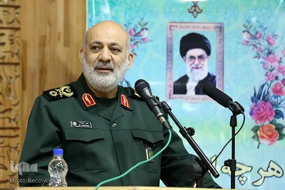 سردار تقی‌زاده جانشین وزیر دفاع در دومین همایش قرآن و نماز وزارت دفاع