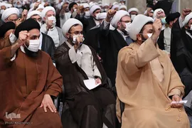 دیدار ائمه جمعه سراسر کشور با حضرت آیت الله خامنه‌ای، رهبر معظم انقلاب اسلامی