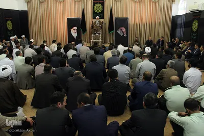 مراسم عزاداری شهادت امام صادق(ع) در چهارمحال و بختیاری