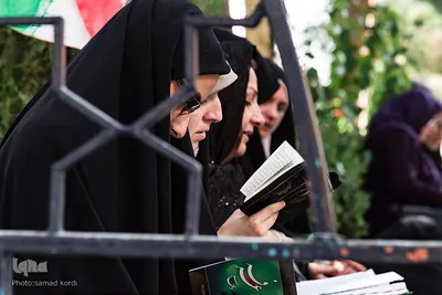 مراسم دعای پرفیض دعای عرفه آستان مقدس امام زاده طاهر
