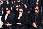 مراسم تشییع پیکر شهدای حادثه سقوط بالگرد در اصفهان