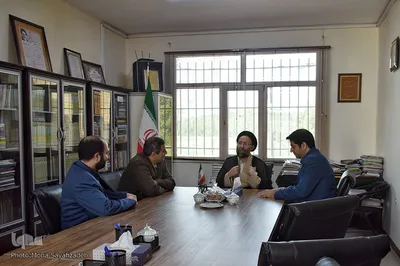 دیدار مدیرعامل و خبرنگاران ایکنا خوزستان با حجت‌الاسلام شفیعی