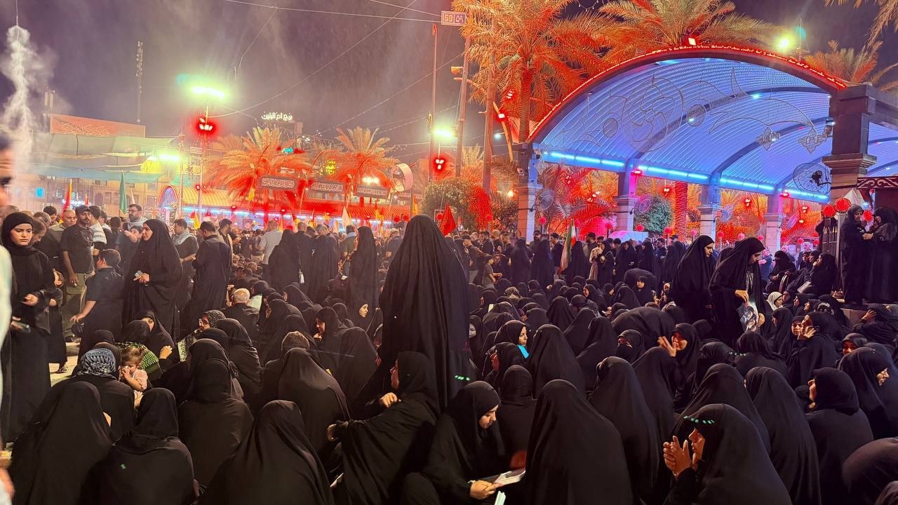 Funérailles du guide martyr à Karbala 