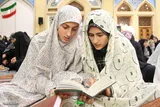 مراسم معنوی اعتکاف در مساجد قزوین