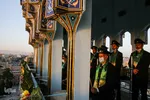 نقاره‌زنی حرم مطهر رضوی در آستانه میلاد حضرت رضا علیه السلام
