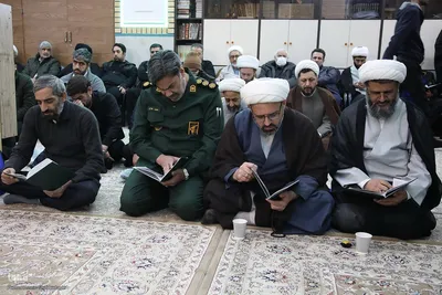مراسم ترحیم حاج عبدالله طائب در قم