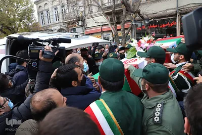 تشییع پیکر شهید مدافع حرم در تبریز‎‎