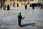 مراسم شیرخوارگان حسینی در آستان علی بن مهزیار اهوازی