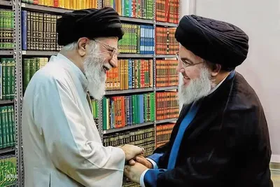 شهید سید حسن نصرالله در قاب تصویر