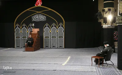 مراسم عزادای شام غریبان در حسینیه امام خمینی(ره)
