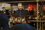 تجمع مردم درچه در سوگ شهادت رهبر انقلاب