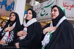 مراسم حماسه حضور بسیجیان در حرم شاهچراغ(ع)