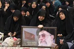 مراسم سوگواری شب شهادت رهبر معظم انقلاب در حرم شاهچراغ(ع)