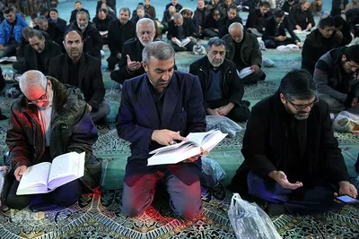  مراسم قرائت زیارت از بعید حضرت محمد ابن عبدالله، پیامبر گرامی اسلام (ص) در آستان مقدس حضرت عبدالعظیم حسنی(ع) 