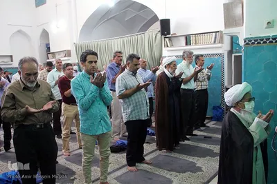نماز عید غدیر در مسجد امیرچقماق در یزد‎‎

