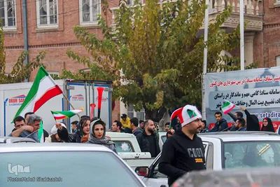 جشن پیروزی تیم ملی ایران