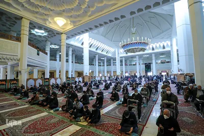 عزاداری سالروز شهادت حضرت زهرا(س)در حرم شاهچراغ(ع)