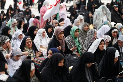 قرائت دعای عرفه در مسجد مقدس جمکران