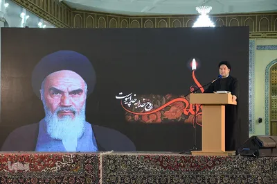 مراسم سی و سومین سالگرد ارتحال امام خمینی(ره) در تبریز‎‎
