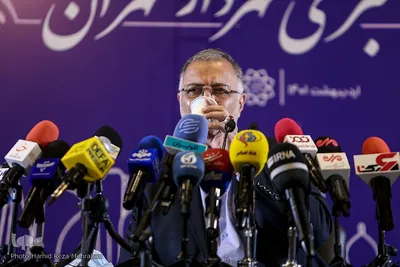 نشست خبری علیرضا زاکانی، شهردار تهران