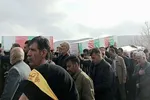 تشییع پیکر شهدای بازگیر در خرم‌آباد