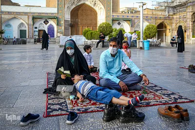 ترتیل خوانی قرآن کریم در حرم حضرت عبدالعظیم (ع)