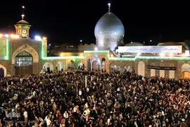 مراسم تحویل سال در حرم حضرت عبدالعظیم حسنی(ع)
