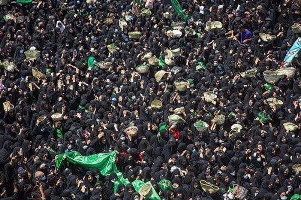 مراسم عزای قبیله بنی‌اسد در سالروز تدفين شهدای کربلا برگزار شد + فیلم