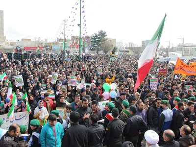 راهپیمایی ۲۲ بهمن در ملایر