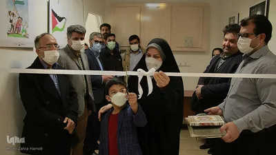 نمایشگاه کاریکاتور «فلسطین تنها نیست»