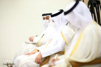 دیدار امیر قطر و هیئت همراه با رهبر معظم انقلاب