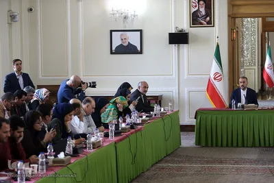 نشست خبری حسین امیرعبداللهیان، وزیر امور خارجه