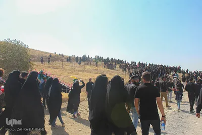 عزاداری ظهر عاشورا در روستای انجدان - اراک/عکاس:زهرا بهرامی