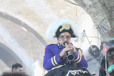 آیین سنتی تعزیه سیار- بازار اراک/عکاس:زهرا بهرامی
