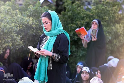 مراسم دعای عرفه در قزوین