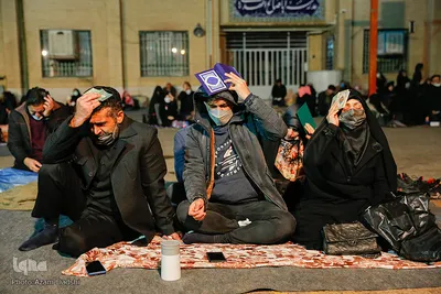 احیای شب بیست و سوم ماه رمضان در قزوین
