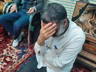 مراسم عزاداری و سینه زنی به مناسبت ایام شهادت حضرت زینب کبری(س) در اهر